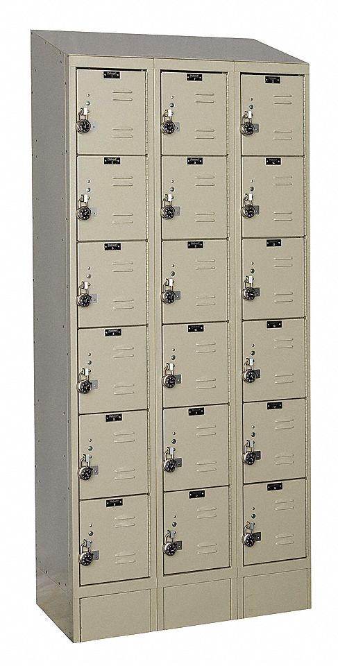 RB II LOCKER 6TIER 3WIDE ASSEMB