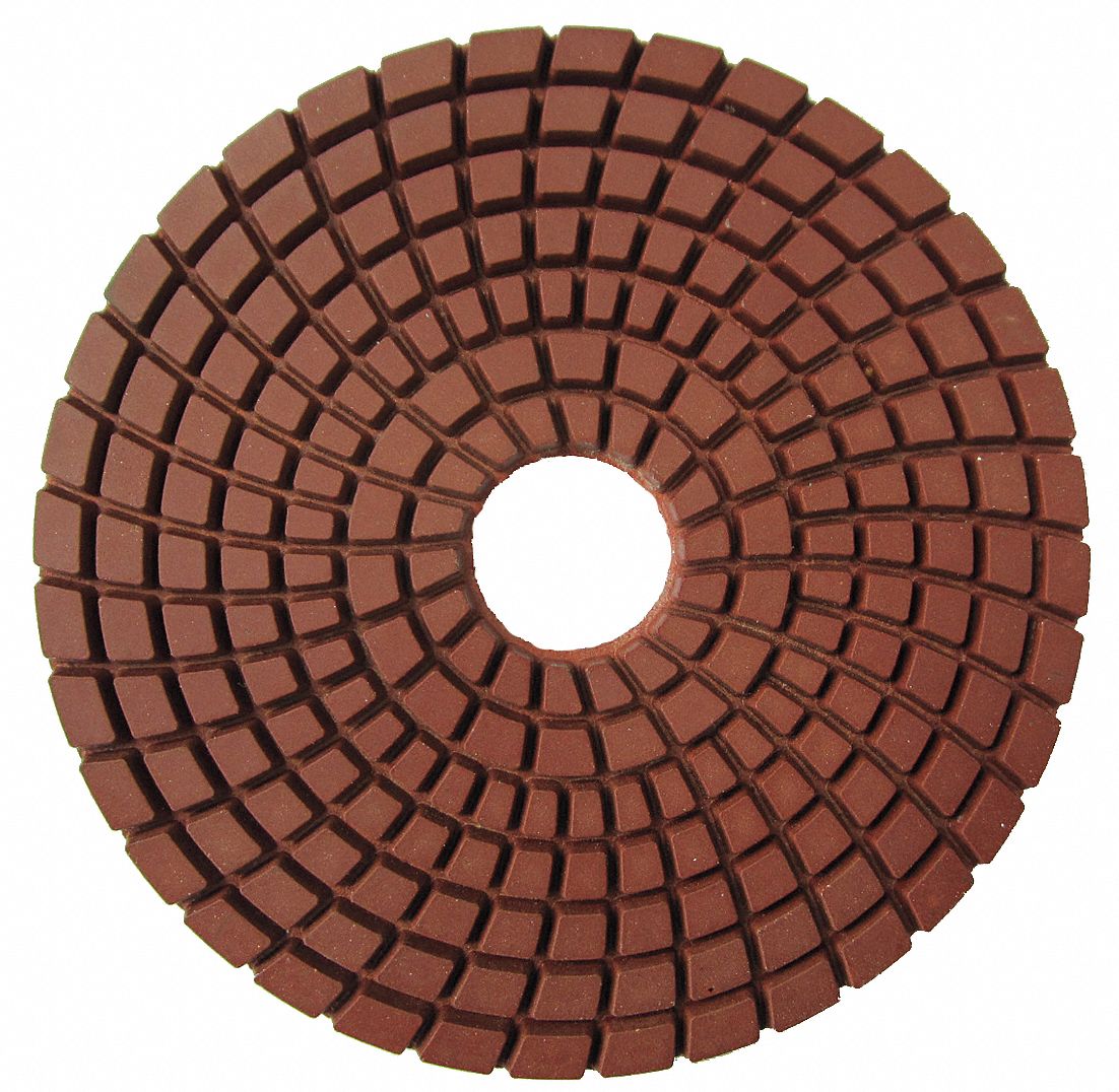 WESTWARD Fiber Disc 5 in Disc Dia, 400 Abrasive Grit, Super Fine