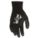 COATED GLOVES, L (9), SMOOTH, PUR, DIPPED PALM, ANSI ABRASION LEVEL 3, BLK, KNIT WRIST