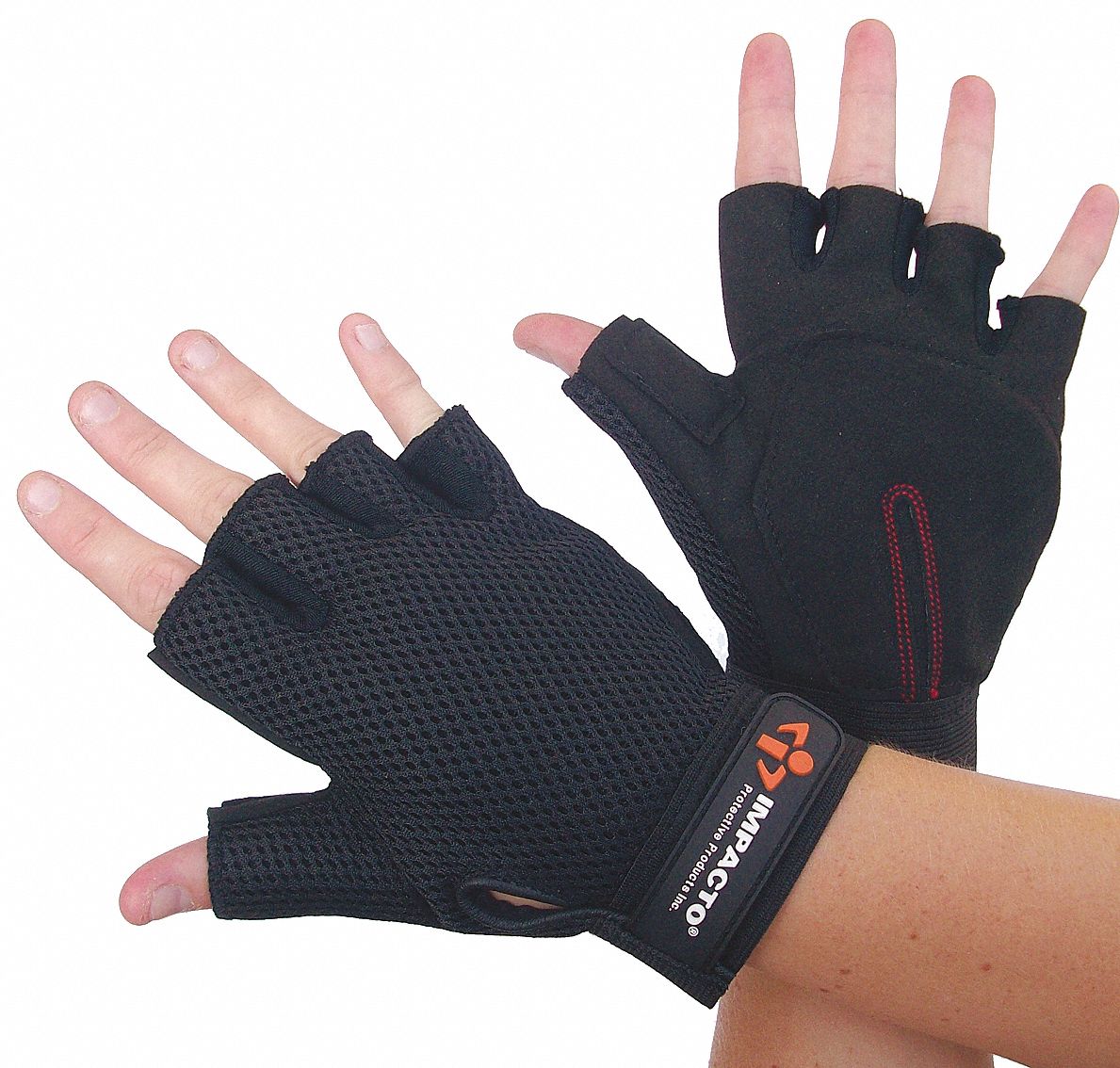 black half gloves