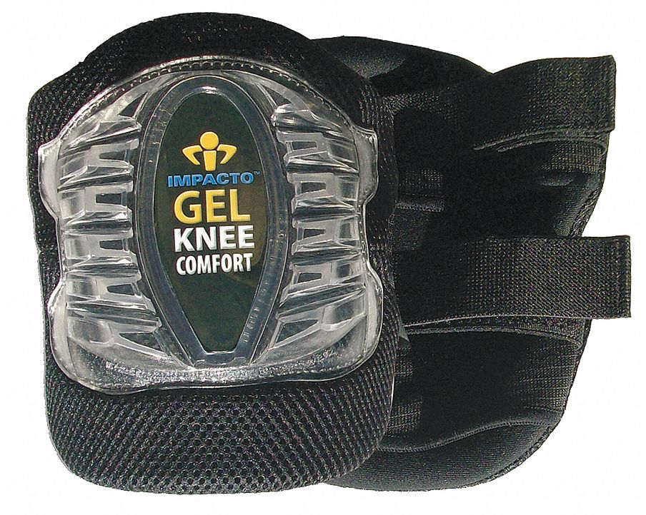 IMPACTO, Hard Shell, 2 Straps, Knee Pads 21NN3186400 Grainger