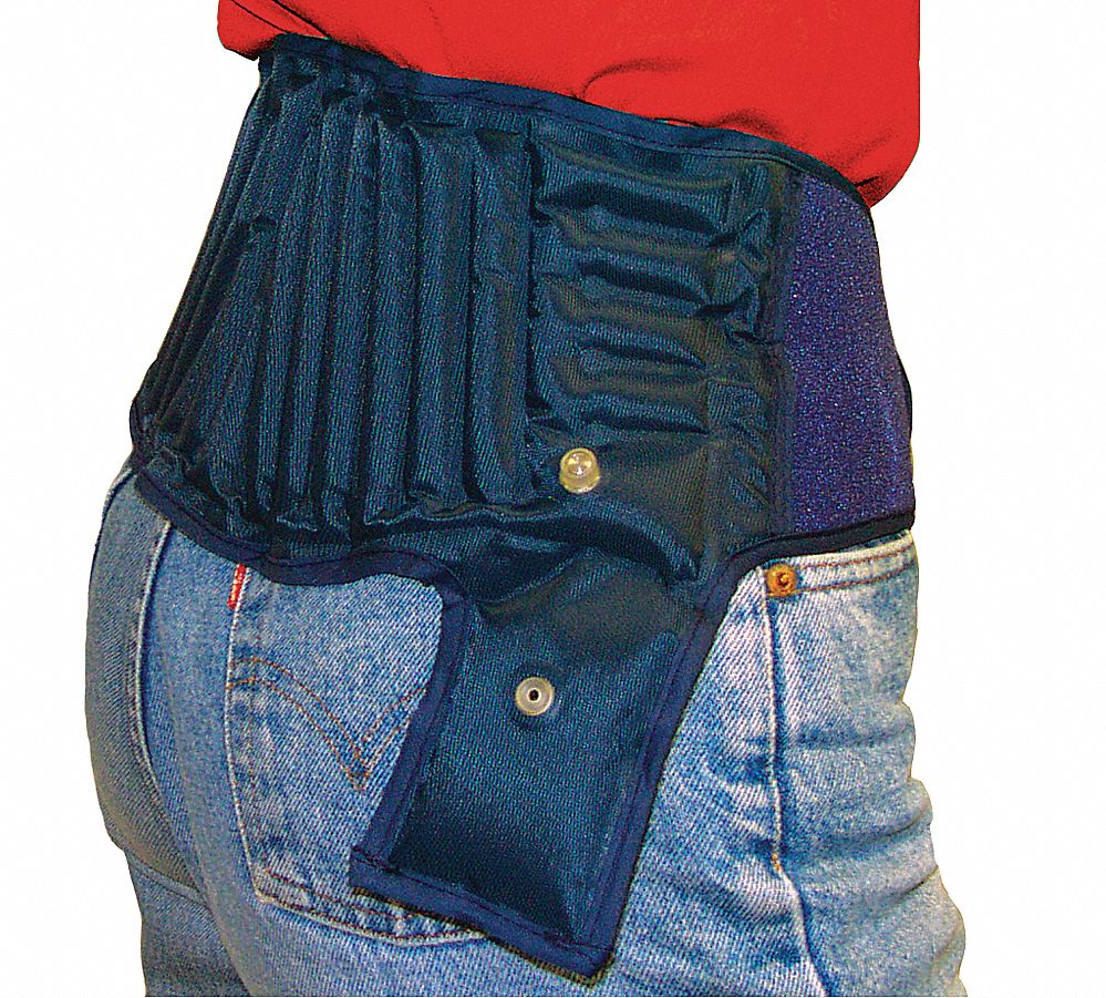 Back Support: L, No Suspenders, Hook-and-Loop