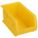 HANG AND STACK BIN, 8¼ IN X 14¾ IN X 7 IN, YELLOW, LABEL HOLDERS