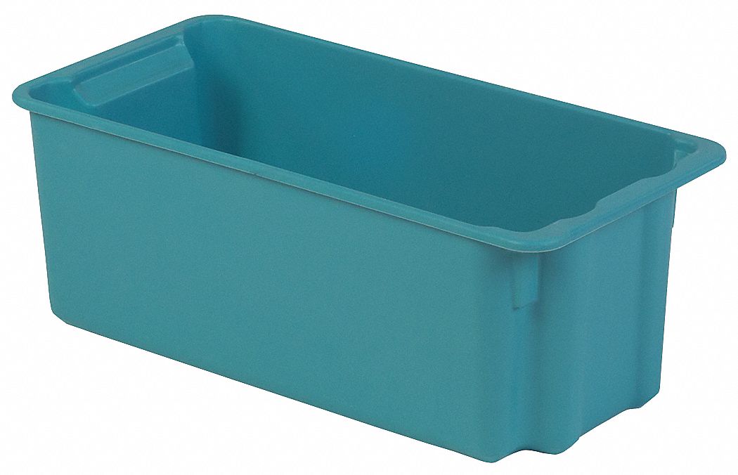 21P627 - D5451 Stack and Nest Bin 24-1/8 In L Blue
