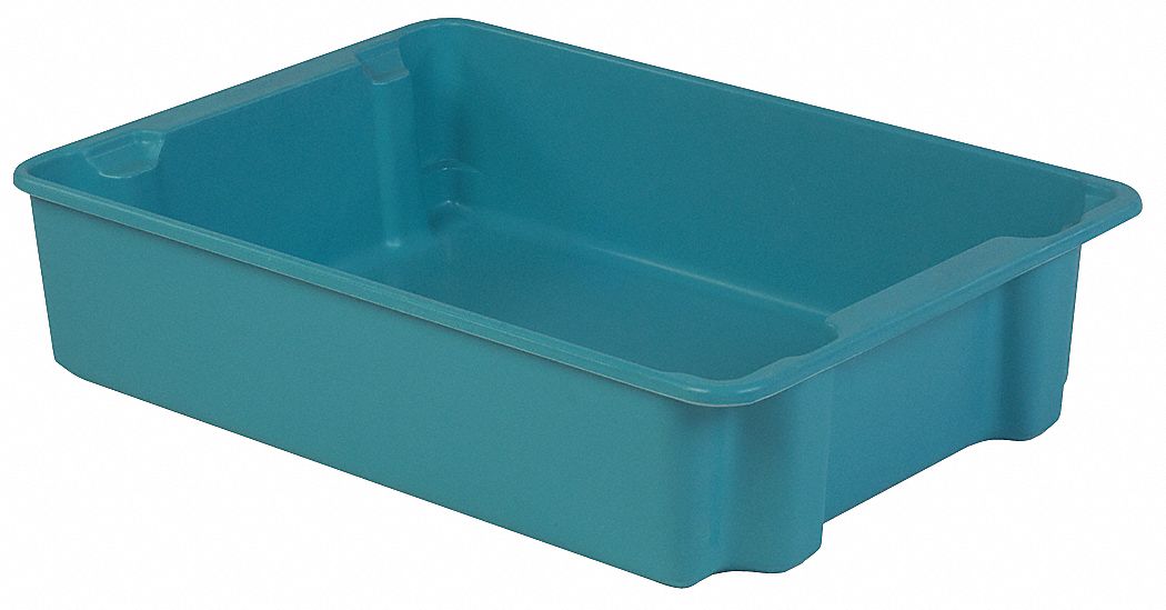 21P643 - D5453 Stack and Nest Bin 34-1/8 In L Blue