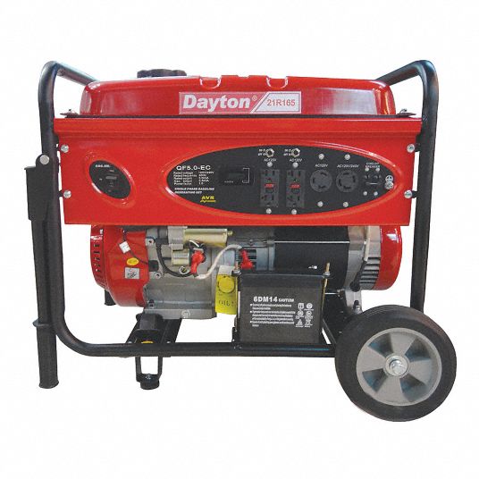 Portable Generator, Conventional, Generator Fuel Type Gasoline ...