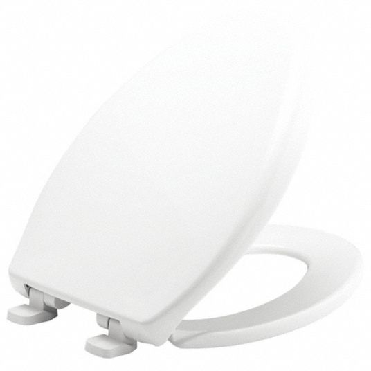 Bemis Elongated Standard Toilet Seat Type Closed Front Includes Cover Yes White 21r415 7900tdgsl Grainger - Bemis Elongated Toilet Seat Installation Instructions