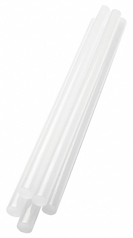 Tan Hot Melt Glue Stick, 1/2" Diameter, 15" Length, 396 PK