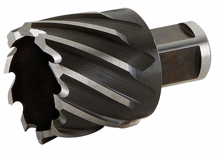 MILWAUKEE Annular Cutter, High Speed Steel, Black Oxide, 1 1/16 in
