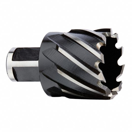 MILWAUKEE, 1 3/4 in Cutter Dia, 1 in Max Cutting Dp, Annular Cutter ...