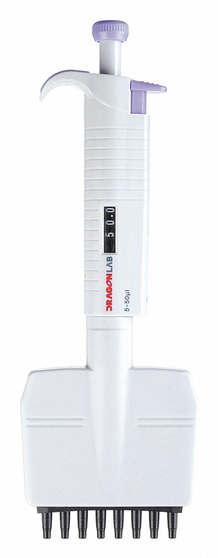 Micropipette Plus,  8,  Chan 5-50Micron