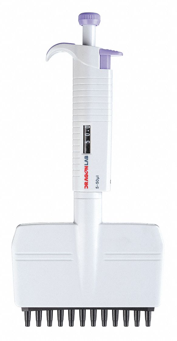 Micropipette Plus,  12,  Chan 5-50Micron