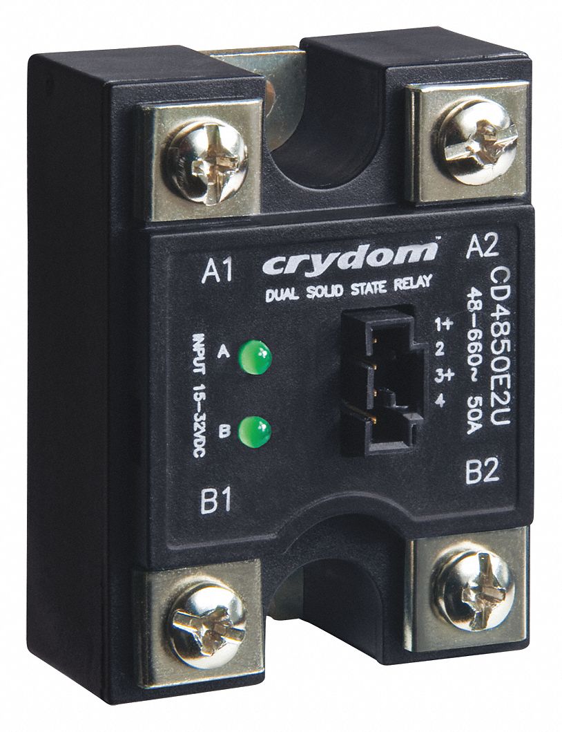CRYDOM Dual Solid State Relay, Input or Control Voltage 4 to 32V DC
