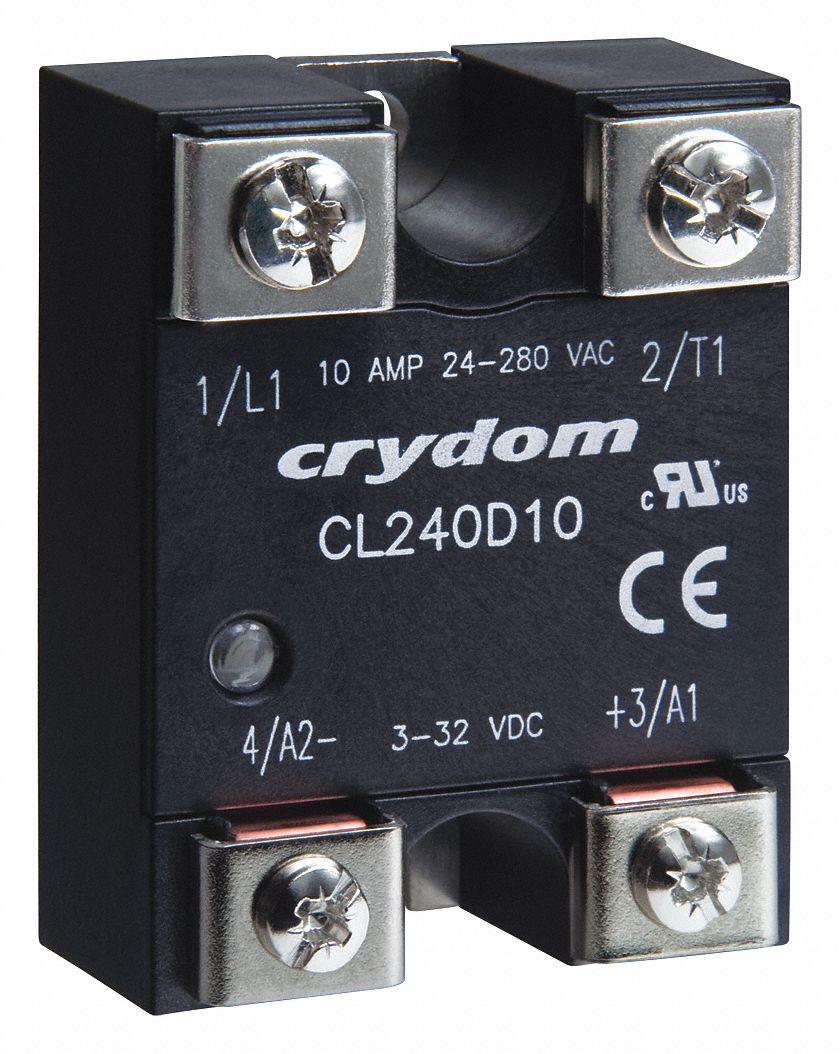 SOLID STATE RELAY, SURFACE MOUNTED, 10 A MAX OUTPUT CURRENT, TRIAC, AC OUTPUT