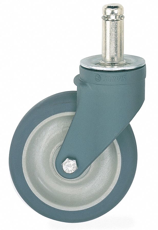 METRO Replacement Caster for Wire Shelving, 5 in Wheel Dia., 300 lb