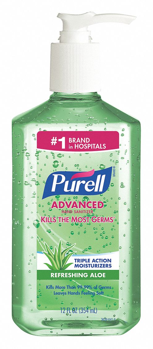 hand sanitizer pump purell