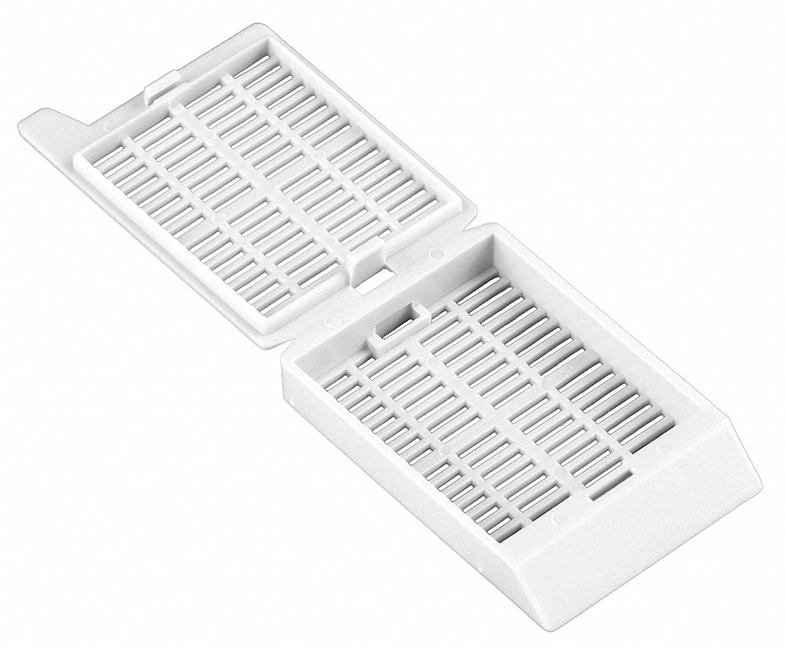 LAB SAFETY SUPPLY, 500, PK, Embedding Cassette 21RK8321RK83 Grainger