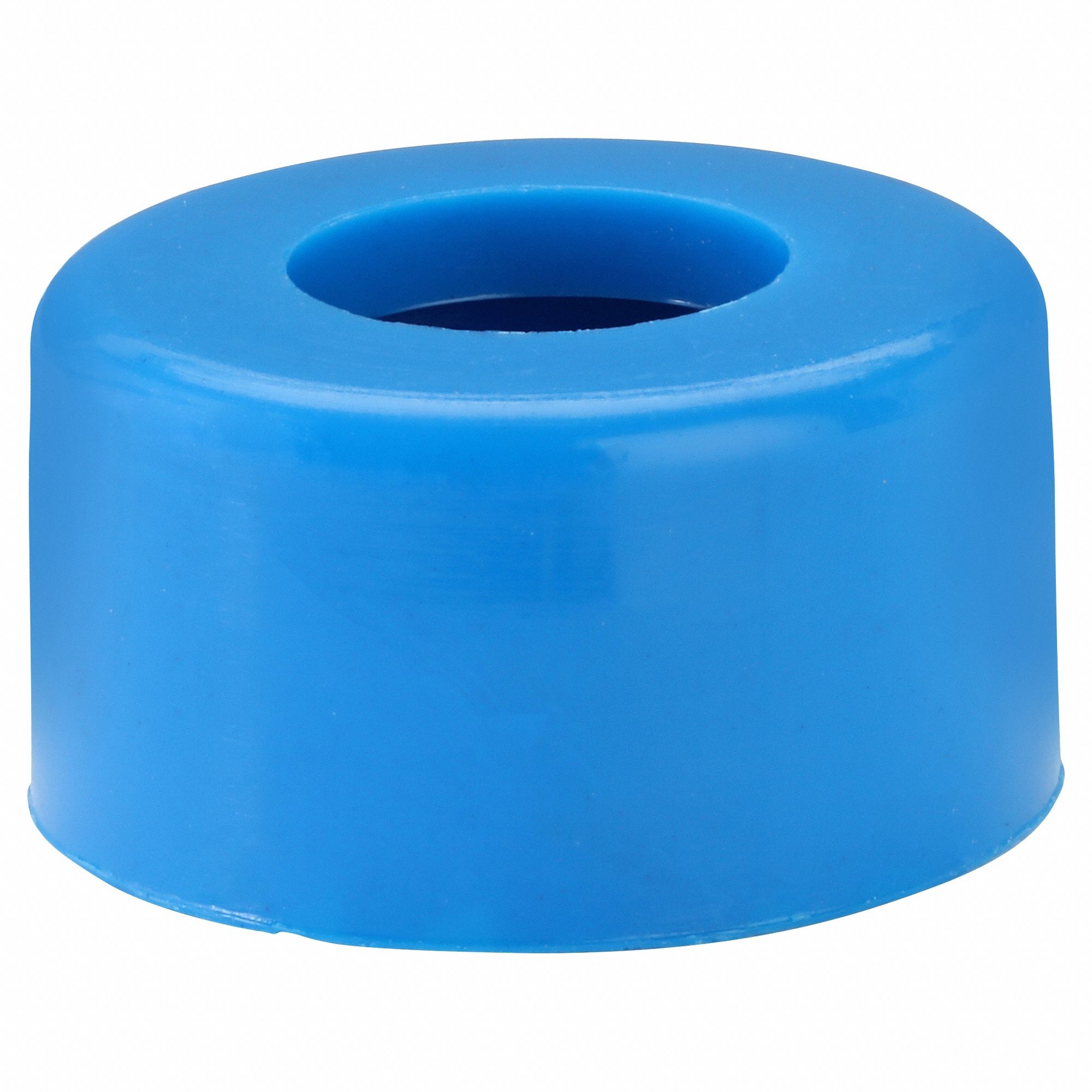 Cap: 9 mm Dia, Blue, Polypropylene, PTFE/Silicone, 9 mm Screw Closure Size, Septa Included