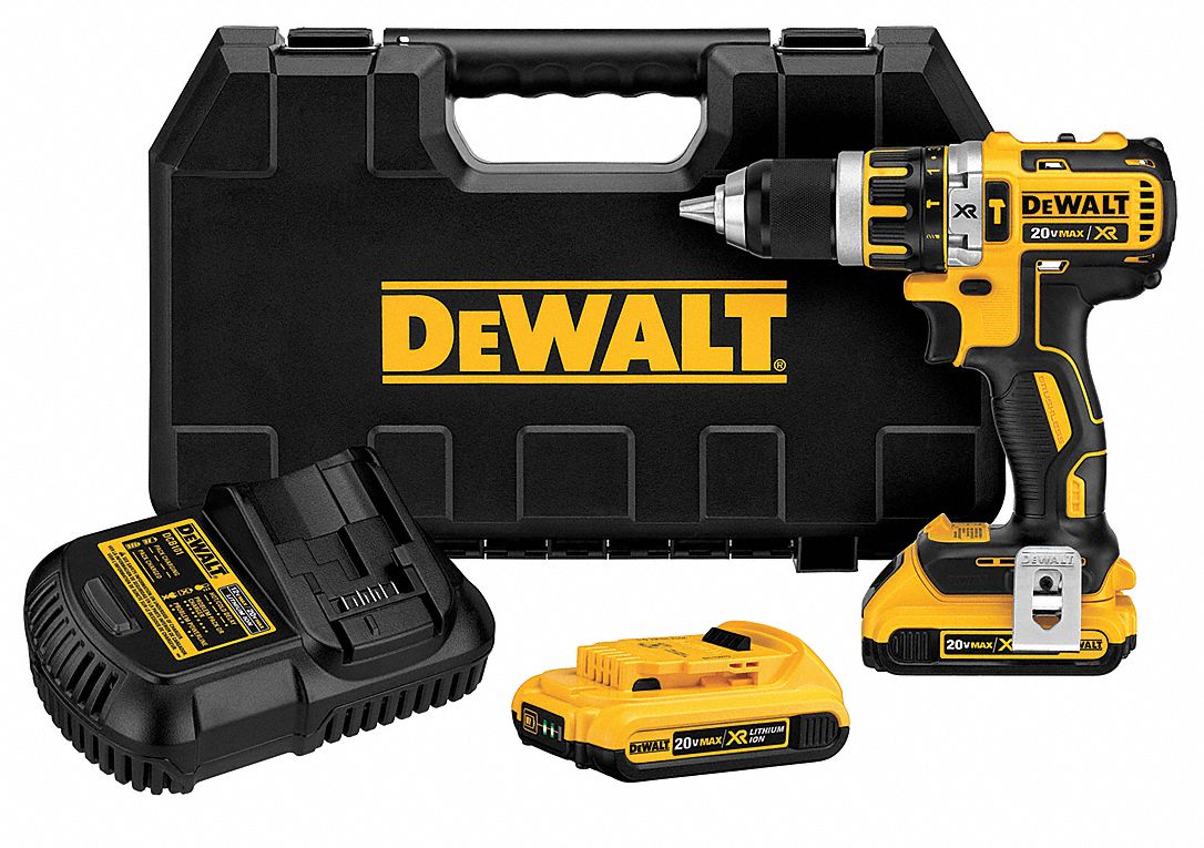 DEWALT Cordless Hammer Drill Kit 21RV42DCD795D2 Grainger