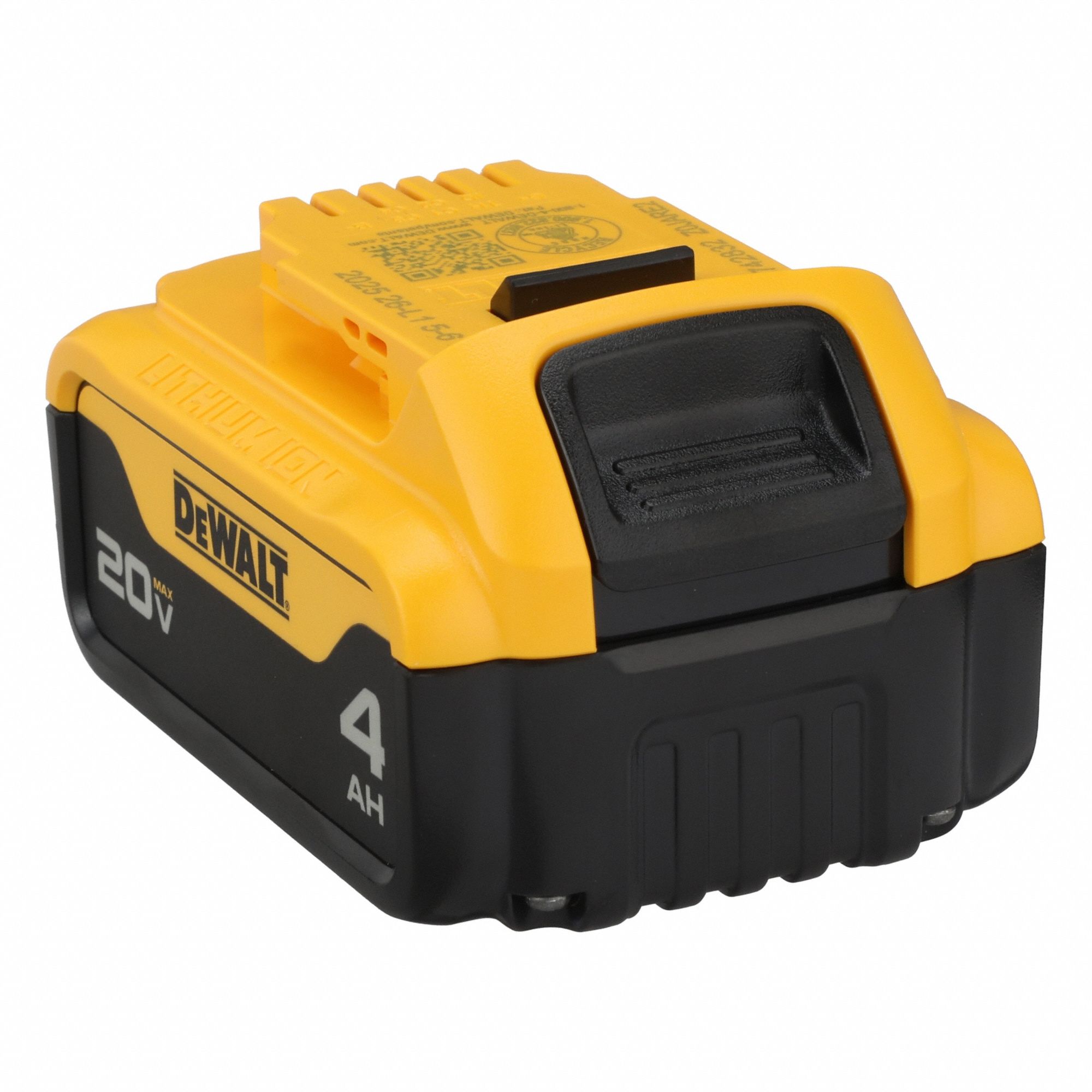 Battery: 20V MAX*, 4 Ah, Battery Included, 20V DC