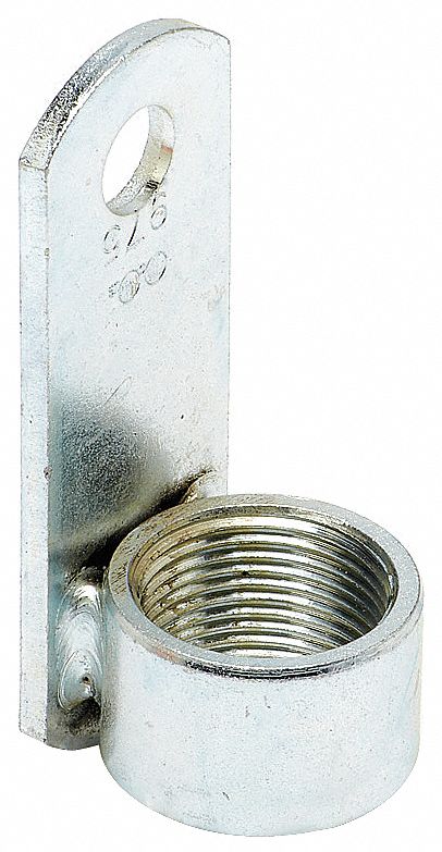 Straight Sway Brace Fitting: Steel, 4 in Lg, 1 1/2 in Wd