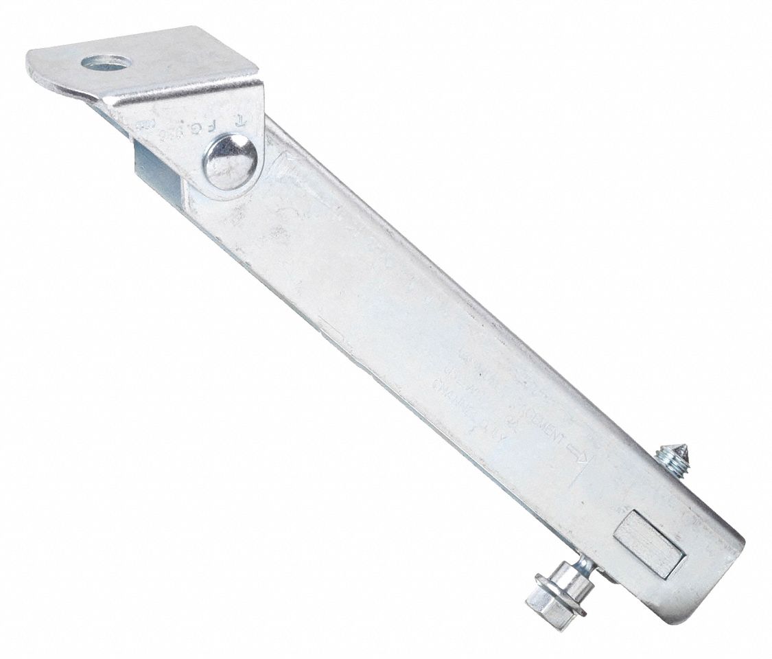 Mechanical Fast Clamp: Carbon Steel, 11 1/2 in Lg, 1 7/8 in Wd