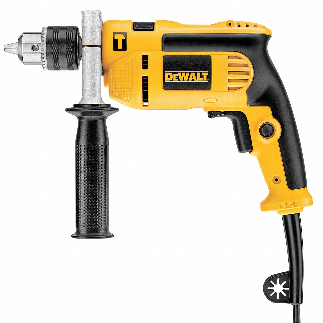 DEWALT, Corded, 1/2 in Chuck, Hammer Drill 21RY66DWE5010 Grainger