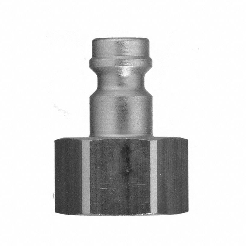 Quick Connect Socket: 1/8 in Body Size, 1/4 in Hose Fitting Size, 1/4"-18 Thread Size, Ball