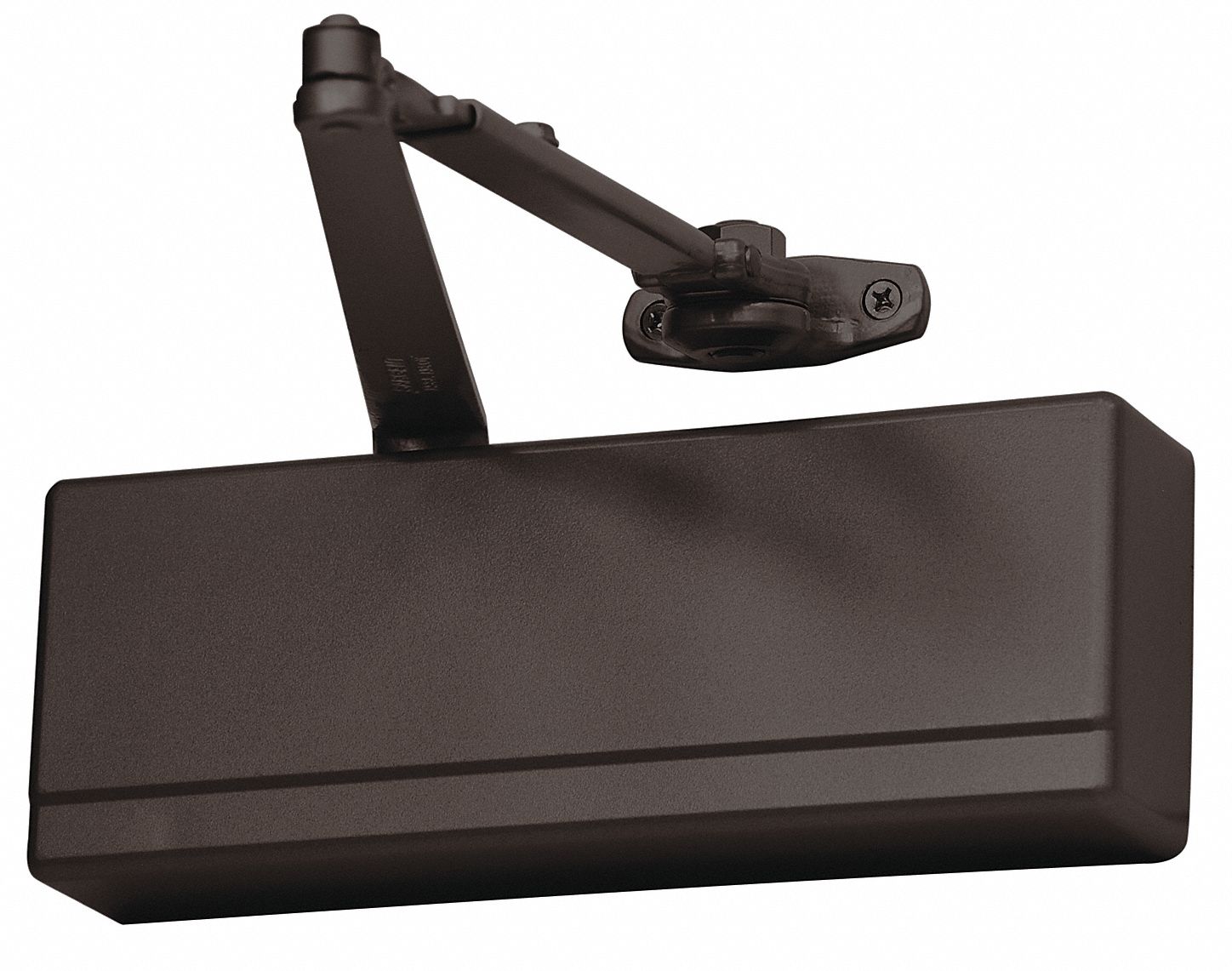 Door Closer: Parallel/Top Frame Mounting Type, Grade 1 - Heavy Duty, Bronze, 11 13/16 in Lg