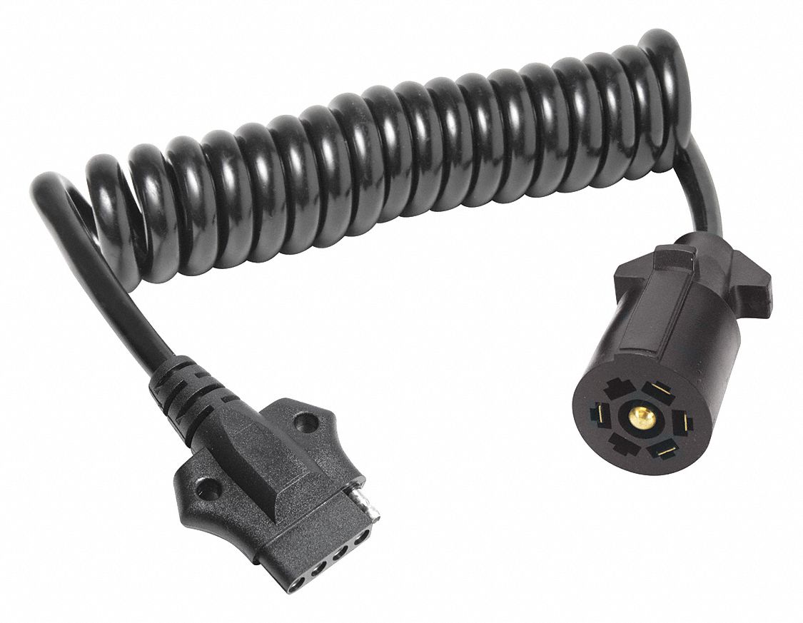 21T092 - Adapter 7-Way to 5-Way Coiled