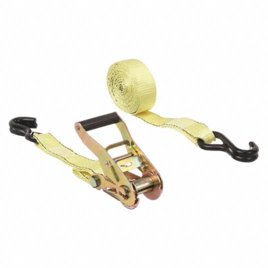 14 ft Cargo Tie Down Lg, 1 1/2 in Cargo Tie Down Wd, Tie Down Strap