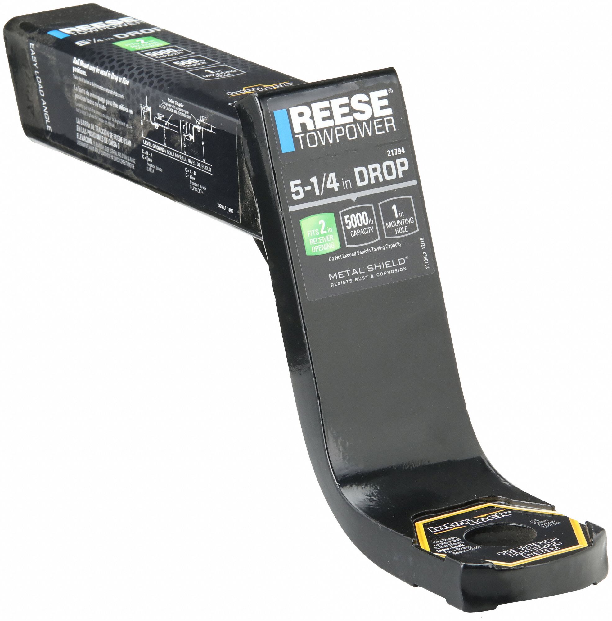 Ball Mount: III, 1 in Compatible Ball Shank Dia, Ball Mounts Ball Mount, 16 1/2 in Overall Lg