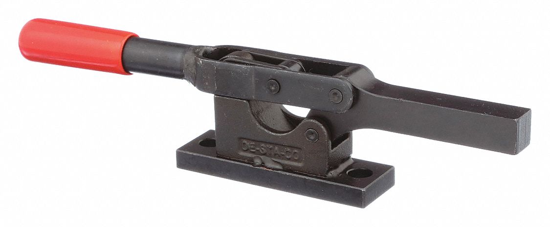 Horizontal Handle Toggle Clamp: Std Horizontal  Handle, Flange Base Mounting, Std