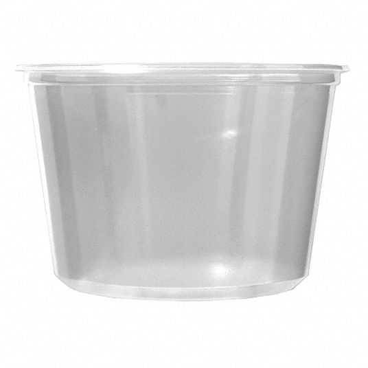 CONTAINER/ Translucent Plastic Deli Container, 32 oz -Food Service