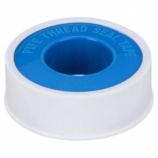 1-1/2 wide PTFE Fabric Tape with 1/2 non-sticky Zone down the