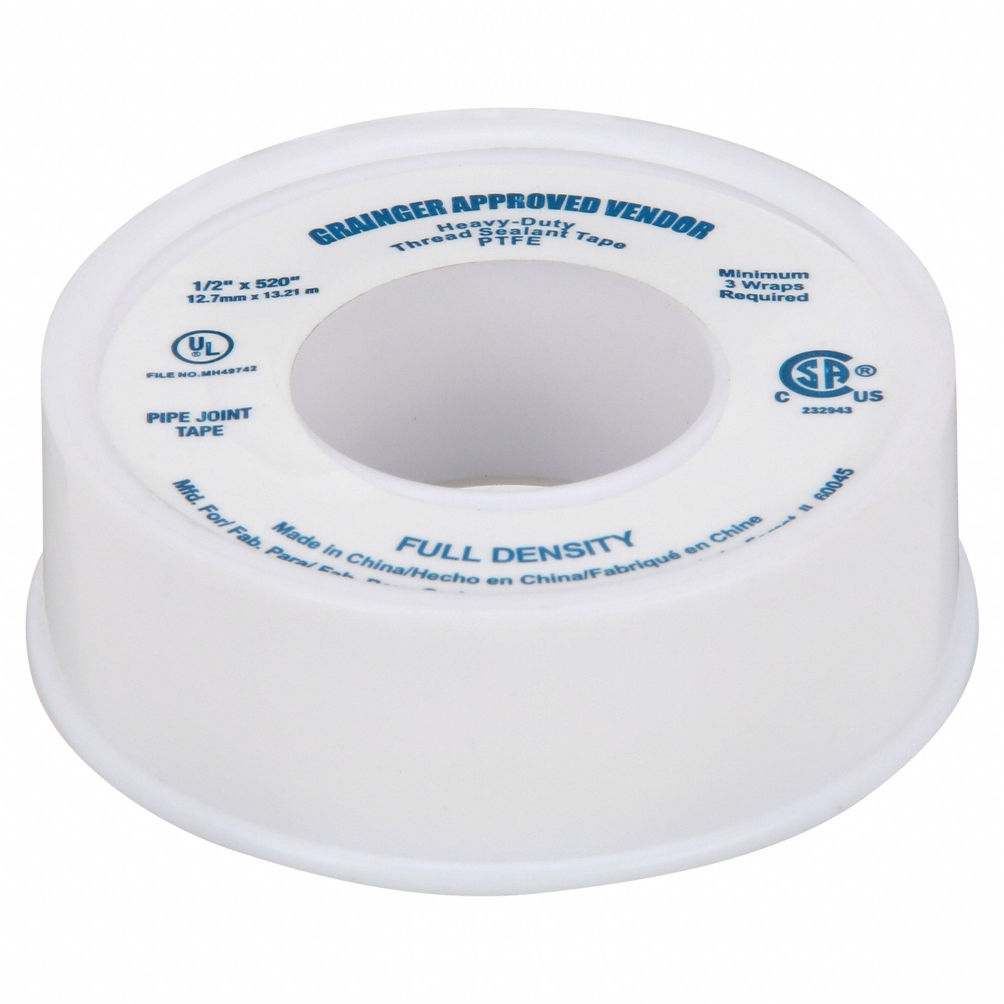 SEALANT TAPE 1/2 X 520 IN