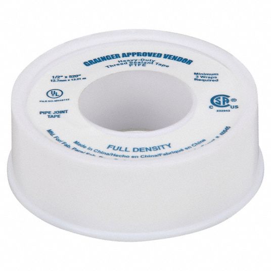 PTFE Pipe Thread Sealant Tape - 1/2 x 43 ft