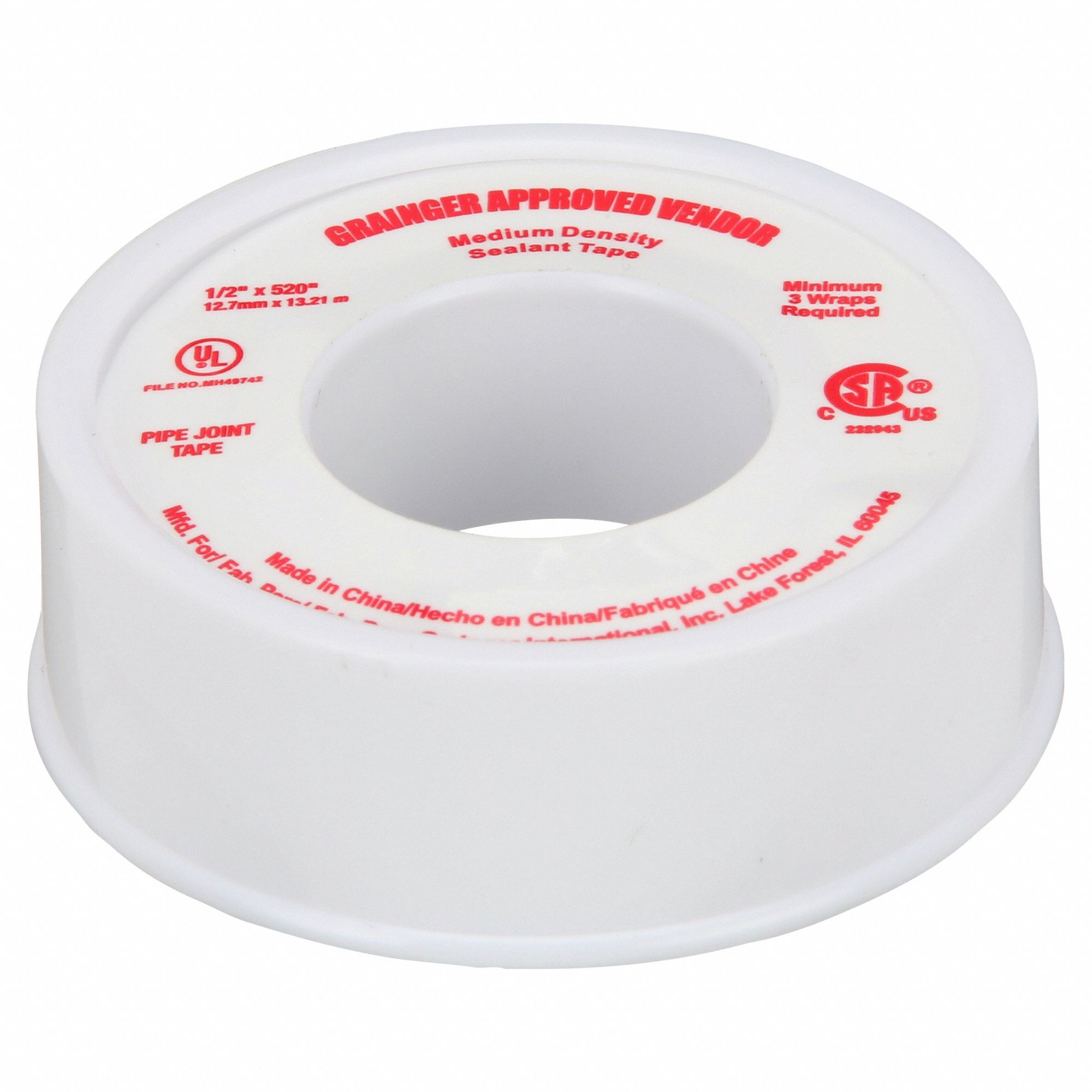 SEALANT TAPE 1/2 X 520 IN