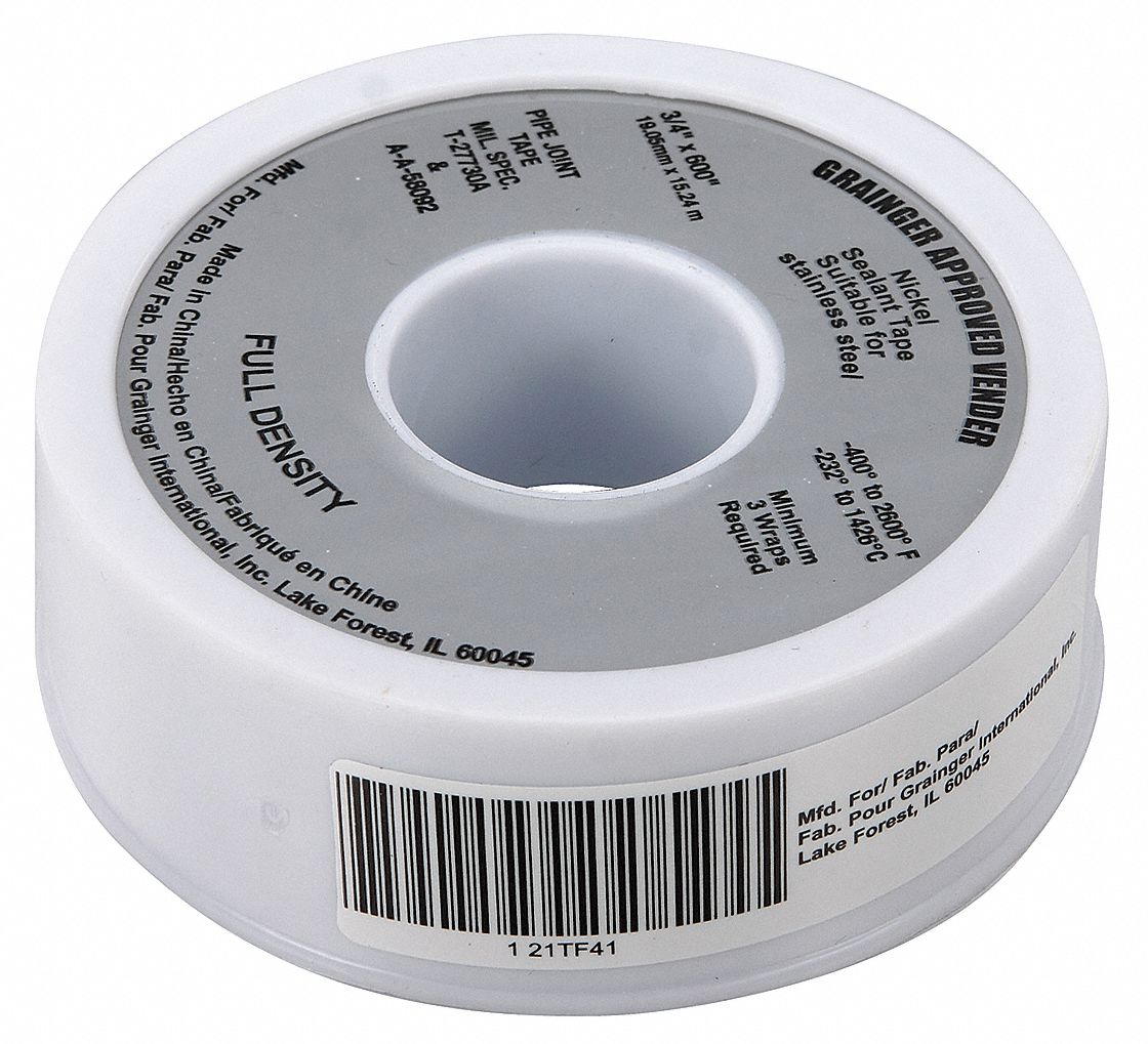 1/2 X 600 USA TEFLON TAPE THREAD SEALANT