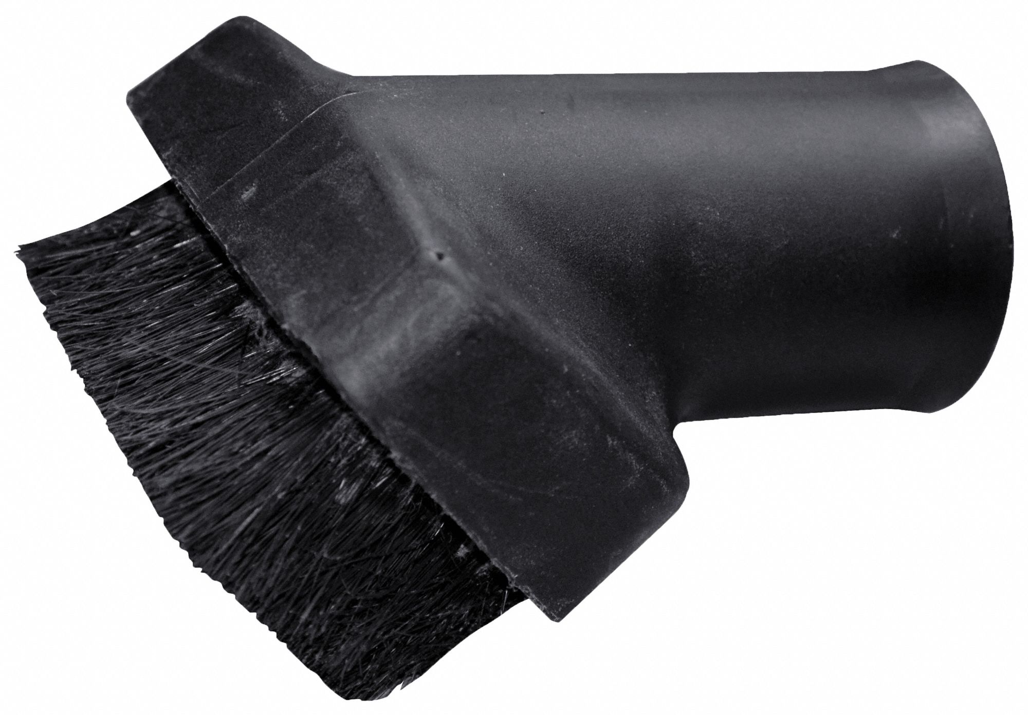 Dust Brush: Plastic, For 1 1/2 in Hose Dia, 3 in Lg, 5 1/4 in Wd, 5 in Dp, 1 3/8 in Dia, Std