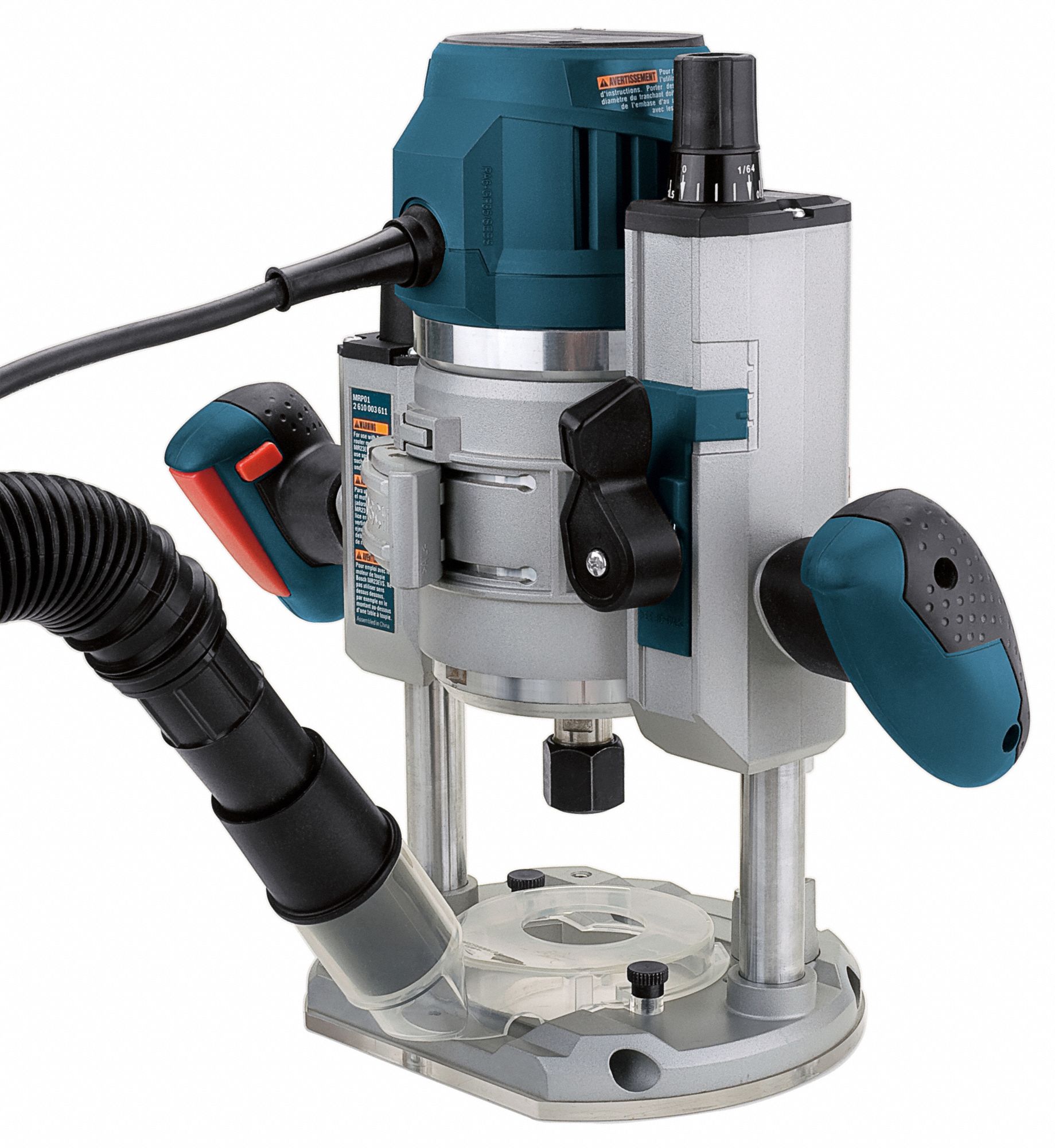 BOSCH Router Dust Hood Kit, 21/2 In 21TP07RA1177AT Grainger