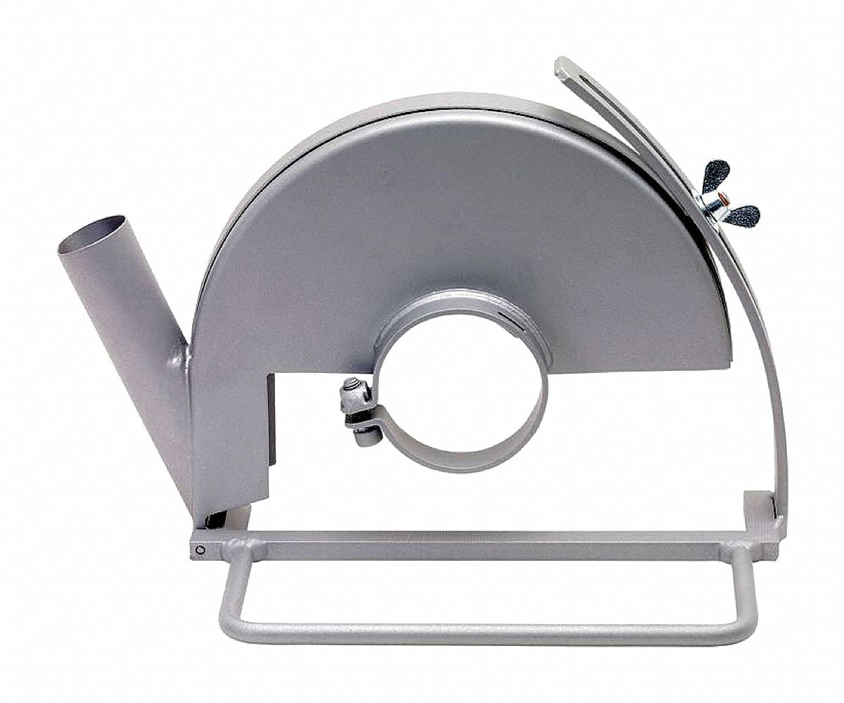 Dust Guard: For Use With Larger Grinders, For 9 in Max Wheel Dia