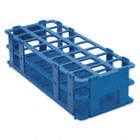TEST TUBE RACK,NO-WIRE,25MM,BLUE