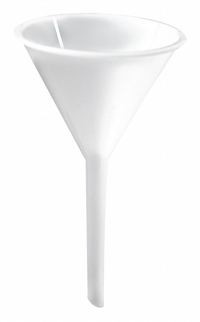 SP SCIENCEWARE Long Stem Funnel, 75mL, Polypropylene, PK6 21TP70