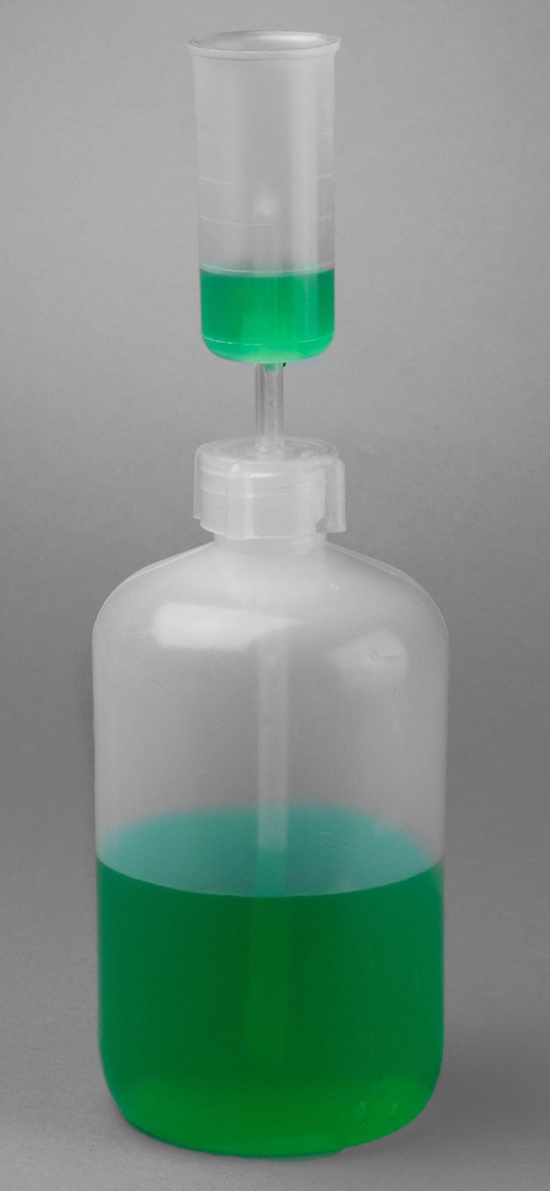 SP SCIENCEWARE Dispensing Bottle, 500mL, Plastic, Narrow 21TP91