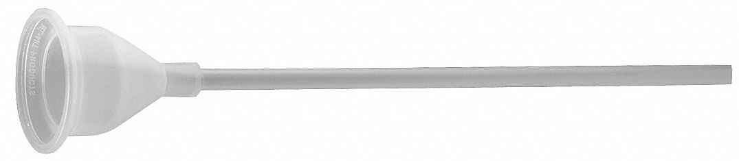 SP SCIENCEWARE Plastic Thistle Tube, Stem OD: 6.4mm, Stem Length: 25 ...