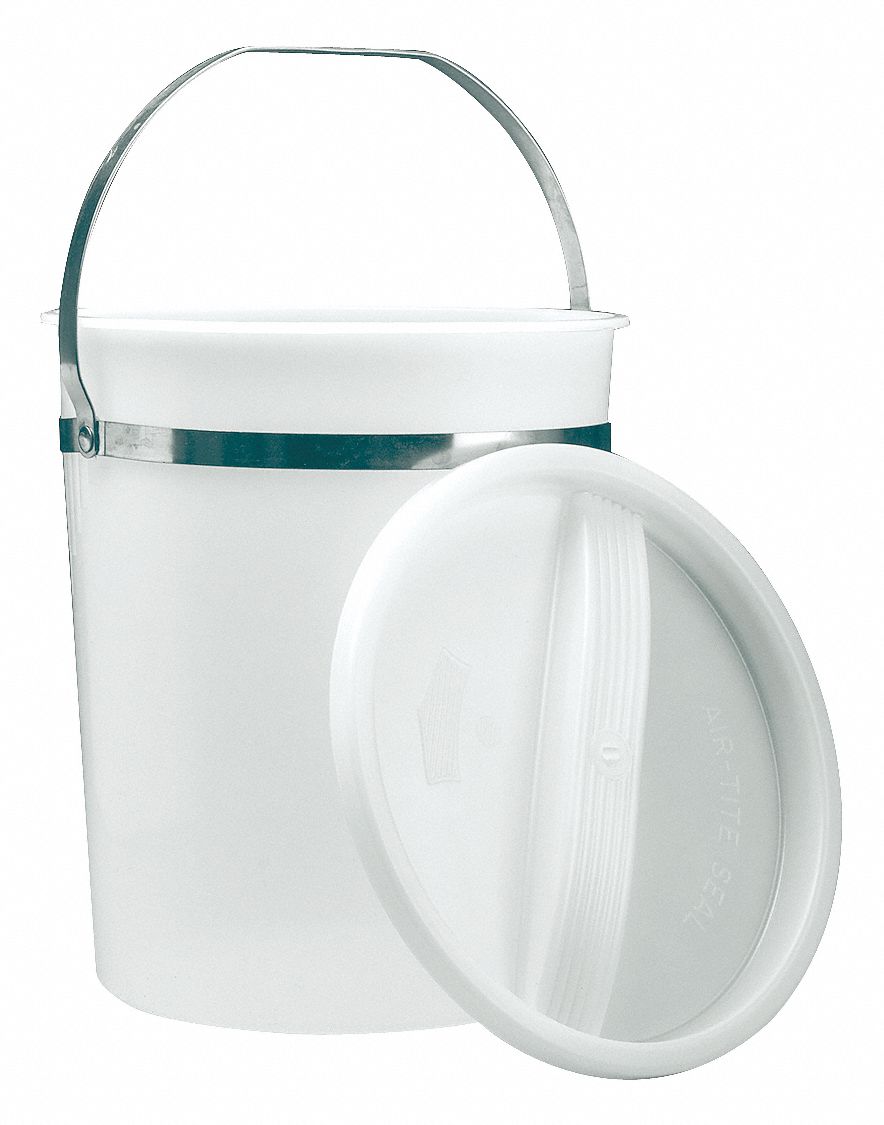 Pail, Polypropylene, Natural