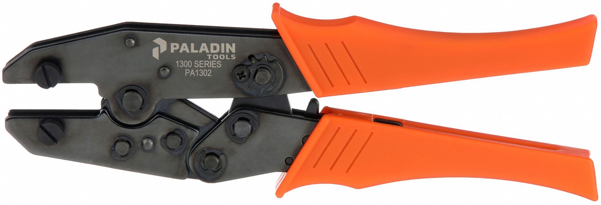 RATCHET CRIMPER, FOR COAX CONNECTORS/MODULAR PLUG CONNECTORS, COAX, 8 7/8 IN OVERALL L
