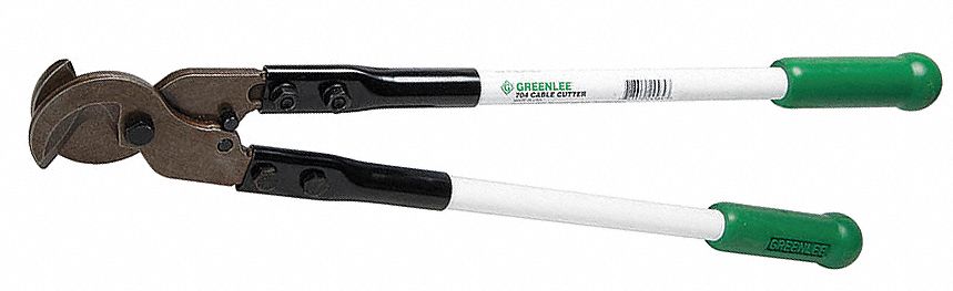CABLE CUTTER, FIBREGLASS HANDLE, CENTRE, FOR 500 KCMIL MAX DIA ALUMINUM ELECTRIC CABLE