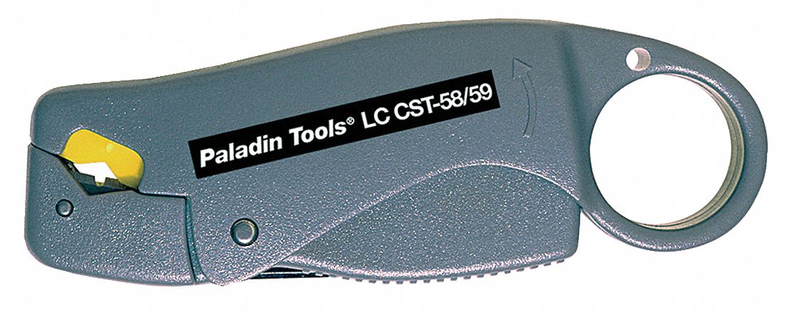 WIRE STRIPPER, MANUAL, 10 MM, FOR RG-178 CABLE DESIGNATION, 6¾ IN OVERALL L, STANDARD CUSHION GRIP